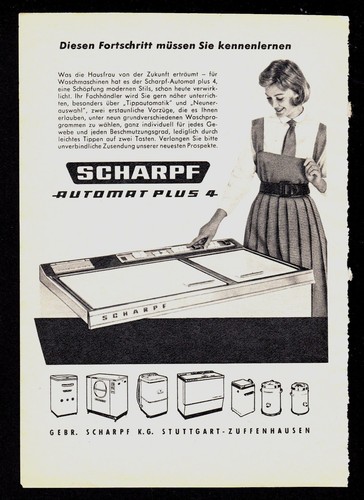 3w7990 alte reklame von - alte, 1960