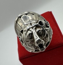 Massiver silber Herrenring