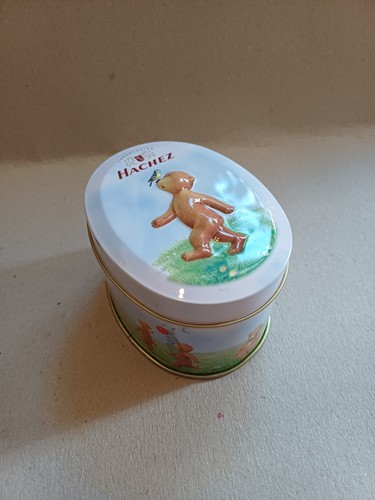Vintage hachez blechdose alu - hachez,