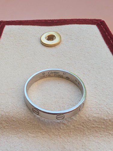 Cartier love ring platin - love,