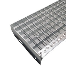 Gitterroststufen Treppenstufen