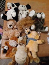 Handpuppen Konvolut 8 Tiere