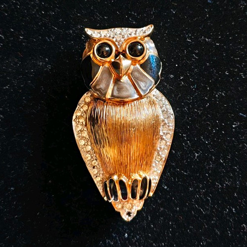 Pierre lang eulen brosche - pierre,