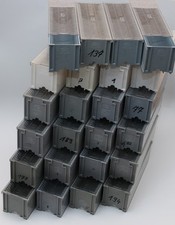 24 Braun Paximat Diamagazine 36er grau und weiß für je 36 Dias glaslose und in G