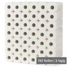 192x Rollen Toilettenpapier