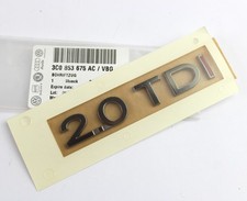 VW Emblem Logo Typenschild 2.0