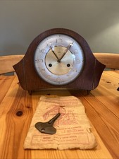 Antike Smiths Glockenspiel Manteluhr Westminster Art Deco Schwebende Unruh