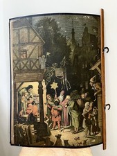 Seltene 2-seitige Schulkarte