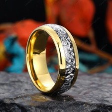 Edle Herrenring Goldringe mit