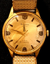 ⌚DUGENA Festa Swiss Mechanik elegante antike  Uhr **HANDAUFZUG***LÄUFT**RAR*⌚