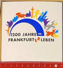 Aufkleber/Sticker : 1200 Jahre