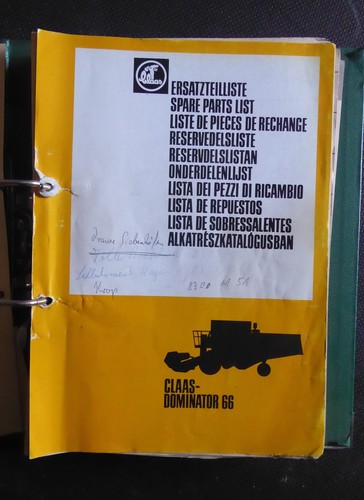 Claas mähdrescher dominator - claas,