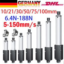 12V Micro Mini Linearmotor 6.4N 32N 188N Linearantrieb Elektrischer 10~100MM