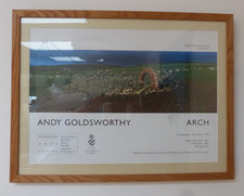 Andy Goldsworthy signiertes