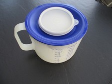 Tupperware goßer Candy  2l, Rührschüssel mit Spritzschutz Deckel,  Blau