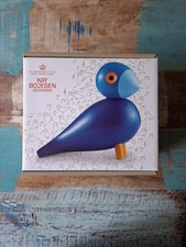 Kay Bojesen Vogel Blau Mit Karton