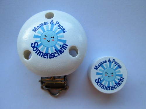 Schnullerhalterclip und