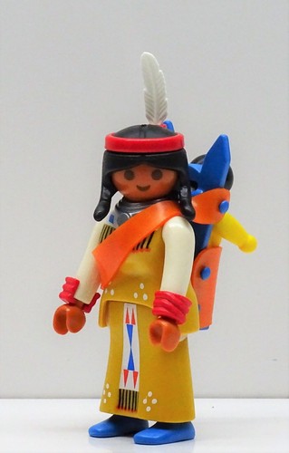 Schöne indianer squaw mit - indianer,