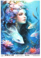 Reispapier A4 Strohseide unter