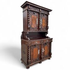 Renaissance Buffet Schrank Frühbarock Schrank Süddeutsch Zopfsäulen wohl um 1680