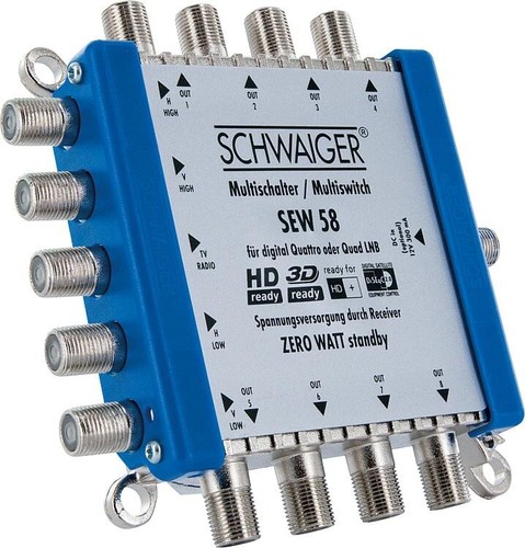 Schwaiger sat multischalter 5 - sat-multischalter:,