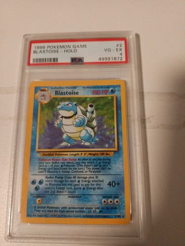 Pokemon blastoisen base set - base,
