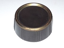 Pos 2) 1 vorderer Drehknopf aus Loewe Opta Venus-Stereo 6786W - Röhrenradio