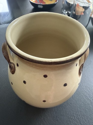 Keramikkrug braun beige - keramikkrug,