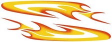 Car tattoo flammen sticker - car-tattoo,
