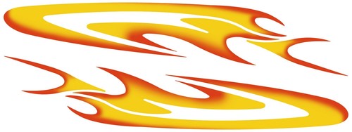 Car tattoo flammen - car-tattoo, sticker