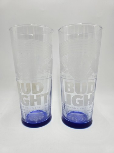 Bud light pint gläser - gläser, x2