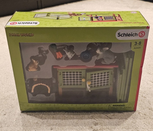 Schleich 42420 kaninchenstall - schleich,