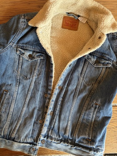 Levi jeansjacke gefüttert - jeansjacke,