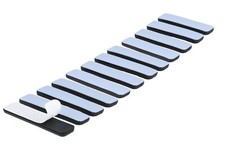 12 x Teflongleiter 24 x 100 mm