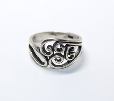 Ring Sterling Silber Tribal Floral Keltisch