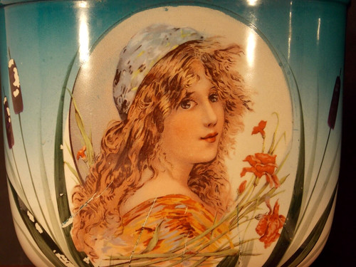 Antik jugendstil blumen - 1,