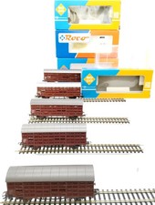 Konvolut 5x Roco Viehtransport Waggons- HO/1:87