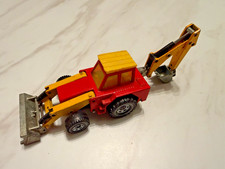 SIKU 2818 JCB 3X Baggerlader rot gelb 1:55