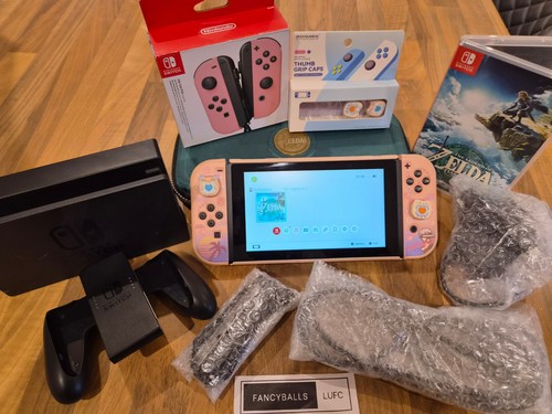 Nintendo switch bundle rosa - v1,