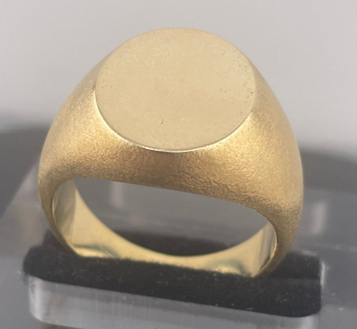 Gelbgold siegelring 585 kt - siegelring,