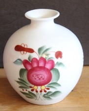 kleine runde  Vase  Kugelvase  Ostfriesenrose  Friesenrose Ostfriesland Warnecke