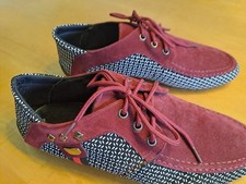 Neuwertige rote HERREN-SCHUHE  Gr. 43 (Schauspiel, Clown...)