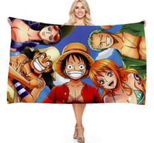 One Piece Anime Badetuch