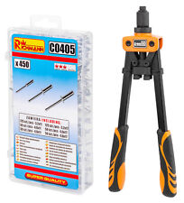 Nietenzangen Satz Hebelnietzange Blindnietzange Nietmaschine + 450 Blindnieten