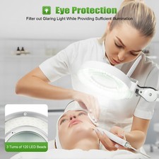 8X Lupenlampe 120 LEDs 24W