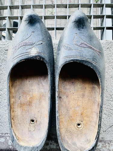 Antike holzschuhe klompen - antike,