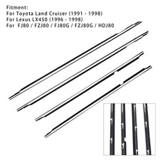 4PCS Door Belt Molding Für