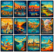 Urban City Skyline Poster |
