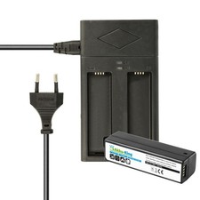 Dual-Ladestation + Akku 980mAh