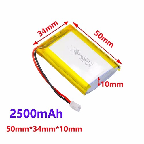 2500mah 103450 akku - 2500mah, accu